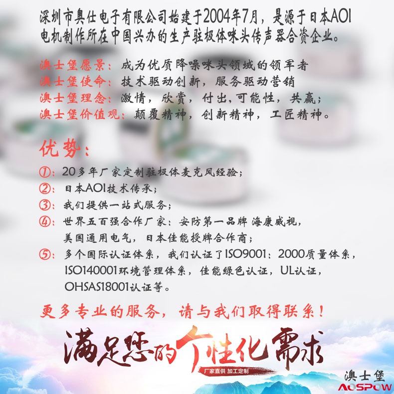 澳士堡公司介紹