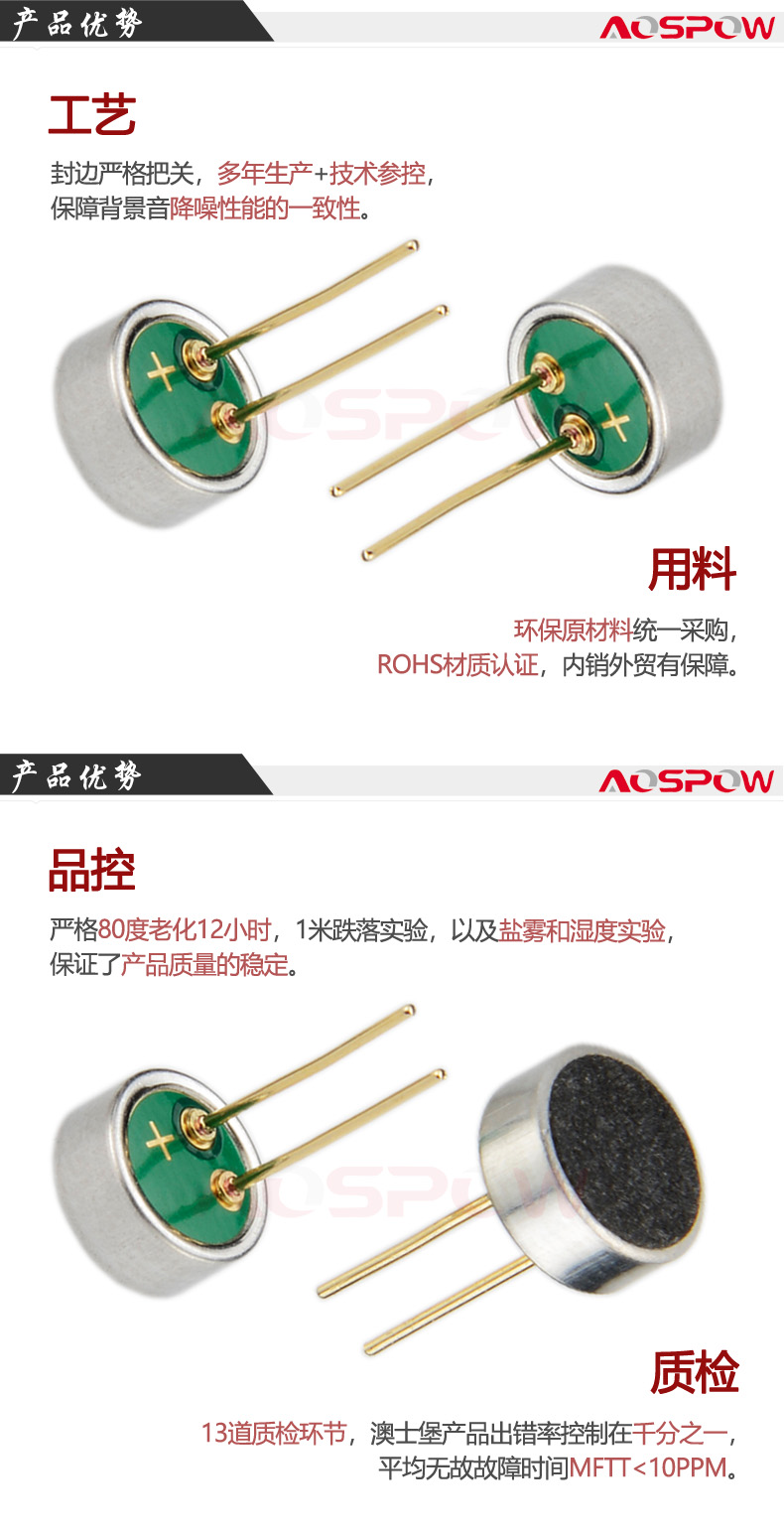 6027長針咪頭產(chǎn)品優(yōu)勢(shì)